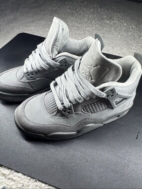 Jordan Men’s Sneakers Grey Jordan 4s wet cements